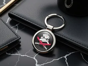 Car Custom Luxury Keychains Steel Design